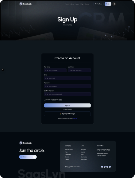 Sign Up